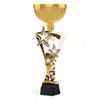 Triple Star Classic Poker Cards Gold Trophy Cup