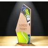 Galena Padel Metal & Wood Trophy