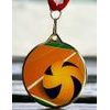 Hercules Texture Print Volleyball Medal