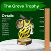 Grove Road Bike Real Wood Trophy