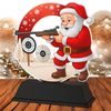Santa Rifle Shooting Christmas Trophy