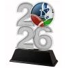 American Football Year Trophy – Sports Award with Year Selection