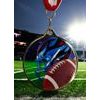 Hercules Texture Print American Football Medal