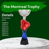 Montreal Boxing Gloves Silver Cup Trophy