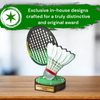 Grove Badminton Real Wood Trophy