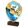 Arden Running 5K Real Wood Shield Trophy