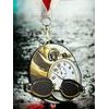 Rincon Classic Swimming Black Acrylic Medal