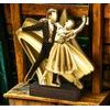 Sierra Classic Ballroom Dance Real Wood Trophy