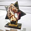 Liano Metal & Acrylic Star Chess Trophy