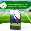 Shard Rugby Eco Friendly Wooden Trophy