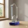 Victory Peak Engraved Glass Award