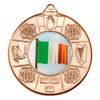 Irish Four Provinces Logo Insert Bronze Medal