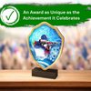 Arden Biathlon Real Wood Shield Trophy