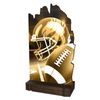 Shard Classic American Football Eco Friendly Wooden Trophy