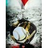 Rincon Classic Baseball Black Acrylic Medal