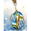 Aurum 1st Place Winter Snowflake Gold Stainless Steel Medal