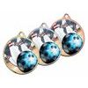 Hercules Texture Print Tenpin Bowling Medal