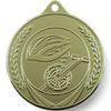 Champion Embossed Cycling Gold Medal