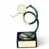 Bilbao Golfer Handmade Metal Trophy