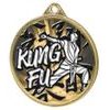 Kung Fu Classic Texture 3D Print Gold Medal