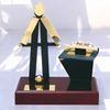 Barcelona Table Football Handmade Metal Trophy