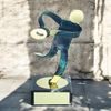 Toledo Rugby Handmade Metal Trophy