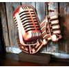 Sierra Classic Singing Microphone Real Wood Trophy