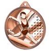 Gymnastics Girls Classic Texture 3D Print Bronze Medal