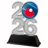 Table Tennis Year Trophy – Sports Award with Year Selection