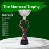 Montreal Dog Paw Silver Cup Trophy