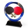 Onyx Stainless Steel Table Tennis Trophy