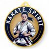 Quantum Karate Spirit Stainless Steel Medal