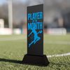 Shadowline Football Female Player of the Month Trophy – Stainless Steel Award