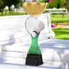 Vancouver Badminton Racket and Shuttlecock Gold Cup Trophy