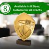 Arden Classic Basketball Real Wood Shield Trophy