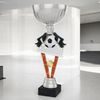 Napoli Indoor 5-A-Side Football Silver Trophy Cup