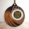 Vortex Logo Insert Bronze Medal