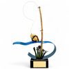 Zaragoza Fishing Handmade Metal Trophy
