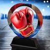 Onyx Stainless Steel Boxing Trophy