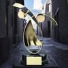 Castille Ballroom Dancing Handmade Metal Trophy