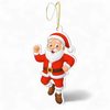 Jolly Santa Irish Dancing Christmas Bauble