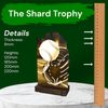 Shard Classic Baseball Eco Friendly Wooden Trophy