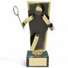 Murcia Badminton Handmade Metal Trophy