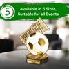 Grove Classic Football Ball Real Wood Trophy