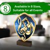 Arden Music Real Wood Shield Trophy