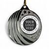 Vortex Logo Insert Silver Medal