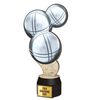 Frontier Real Wood Petanque Trophy