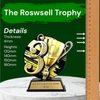 Roswell Number 3 Trophy