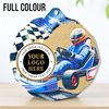 Dodeca Go Kart Stainless Steel Logo Insert Medal