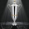 Florenzi Silver Plated Championship Cup with Gold Trim